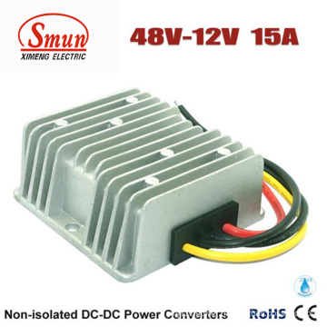 8VDC to 12VDC 15A 180W DC-DC Converter with Waterproof IP68